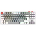 Teclado Mecánico Gamer Balam Rush Level Pro GK990 LED RGB TKL Outemu Red Inalámbrico RF Inalámbrico/Bluetooth Español