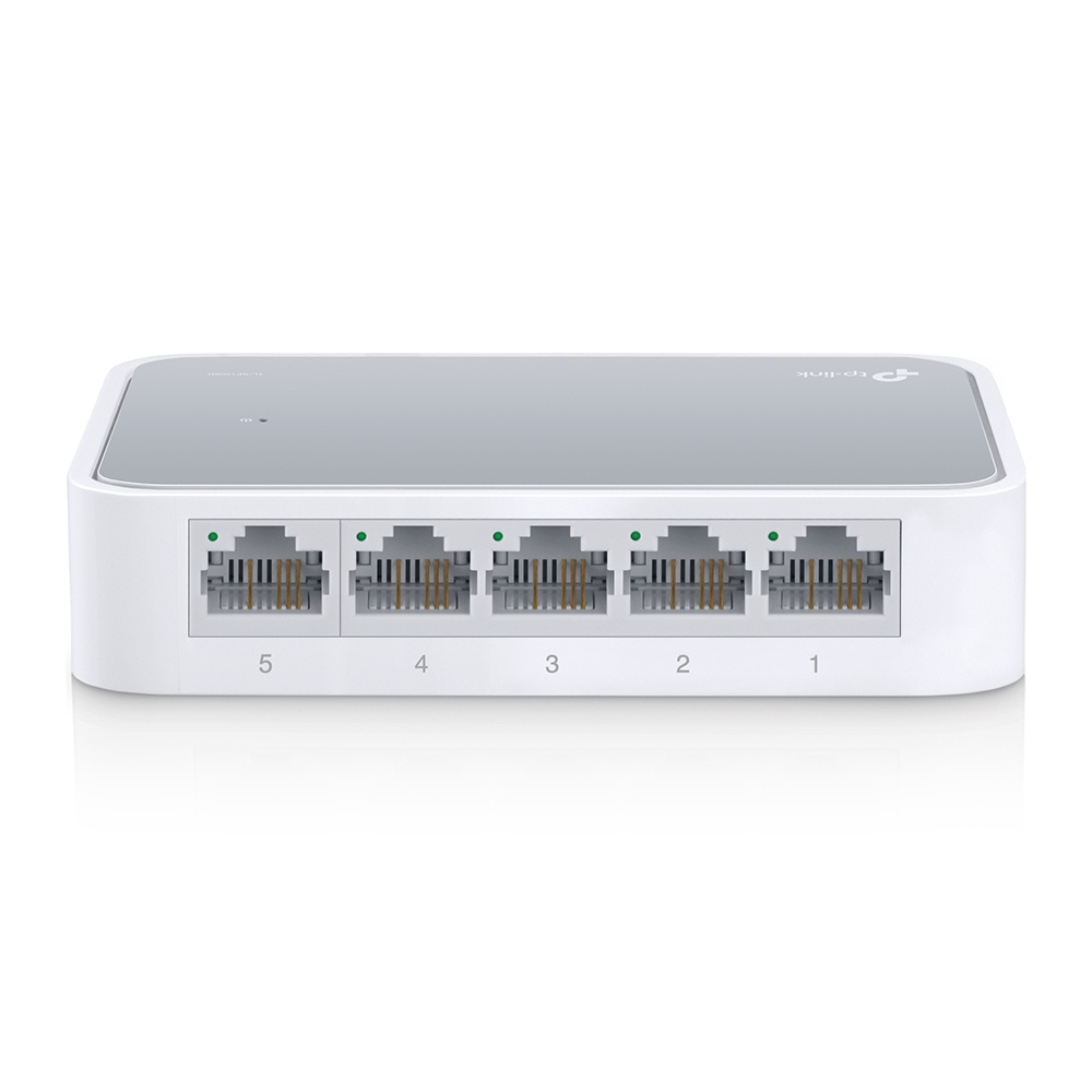 Switch TP-Link Fast Ethernet TL-SF1005D 10/100Mbps 1Gbit/s 5 Puertos 1000 Entradas No Administrable