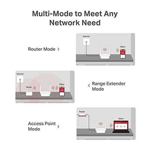 Router ac750 mercusys mr20 de doble banda multimodo para cobertura más amplia y de fácil instalación -