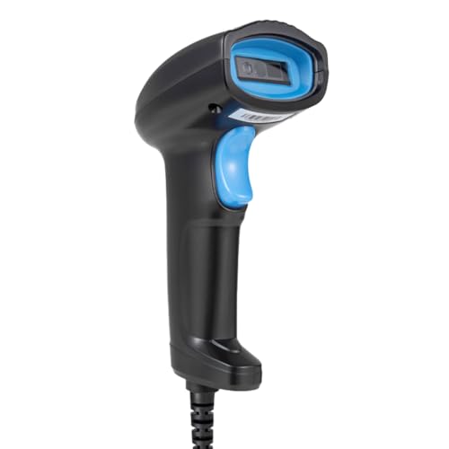 Lector de codigos stylos htpossc1b hostech ht-200 1d/2d 1*usb 1.5 negro detalles en azul