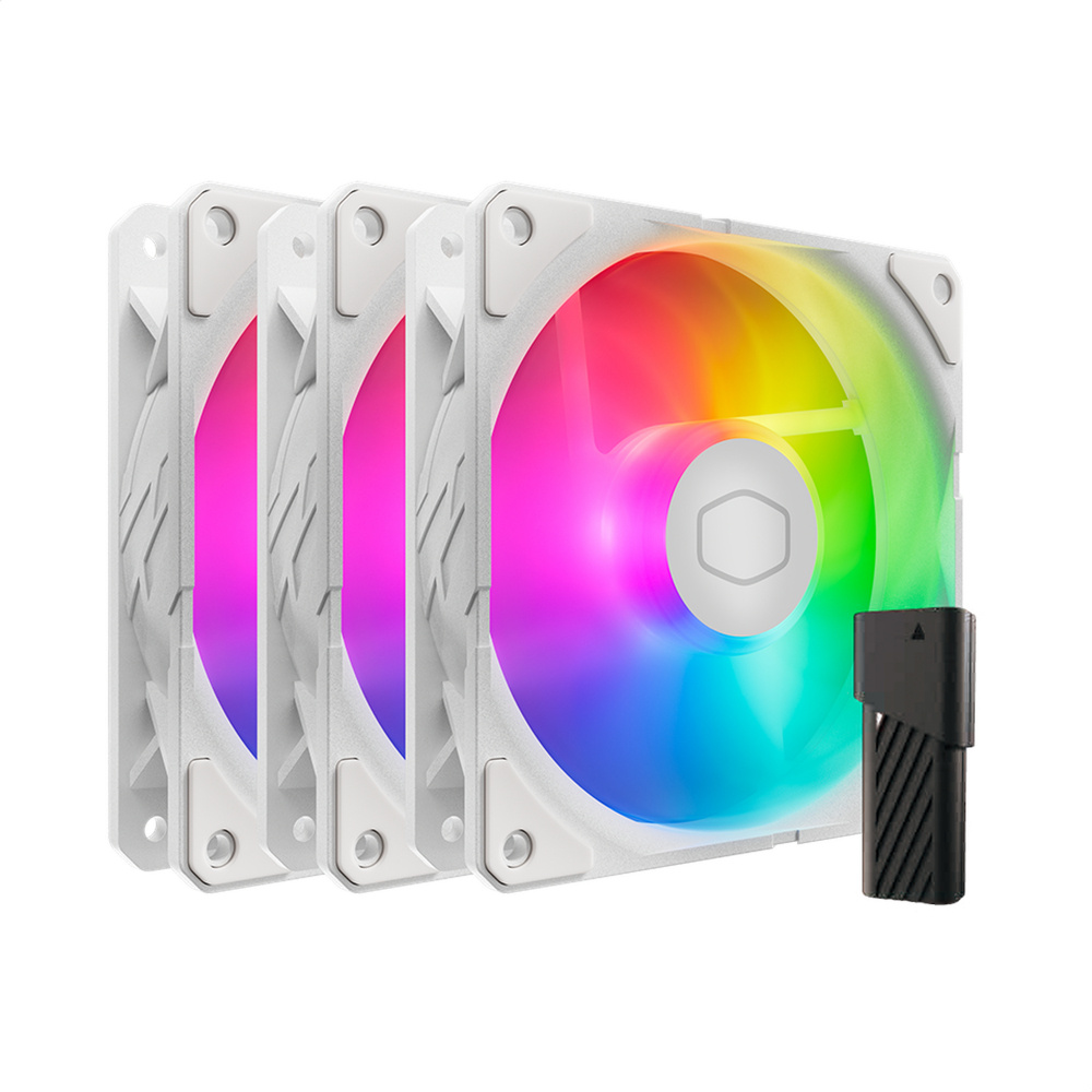 Enfriamiento y ventilación cooler master mfx-b2dw-253p2-r2 - blanco
