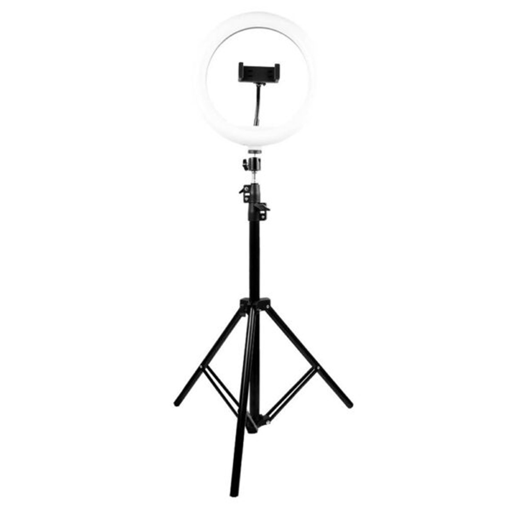 Aro De Luz Para Streaming Perfect Choice 10" Lumeria Base Expandible Y Tripie