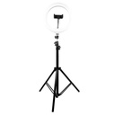 Aro De Luz Para Streaming Perfect Choice 10" Lumeria Base Expandible Y Tripie