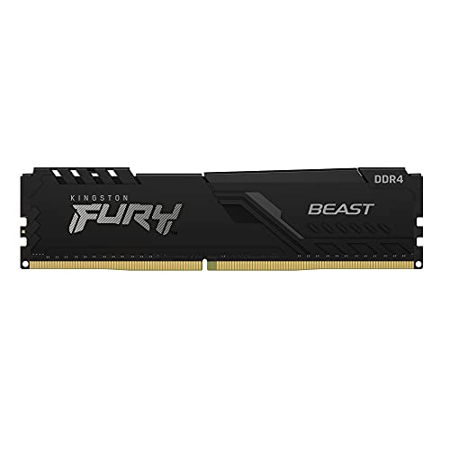 Memoria ram kingston dimm ddr4 16gb 3200mt s fury beast black xmp cl16 288pin 1.35v c