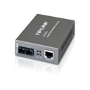 Convertidor De Medios TP-Link MC210CS 15.000 Metros 1000BASE-FX 1 Puerto Fibra Monomodo 1x RJ-45