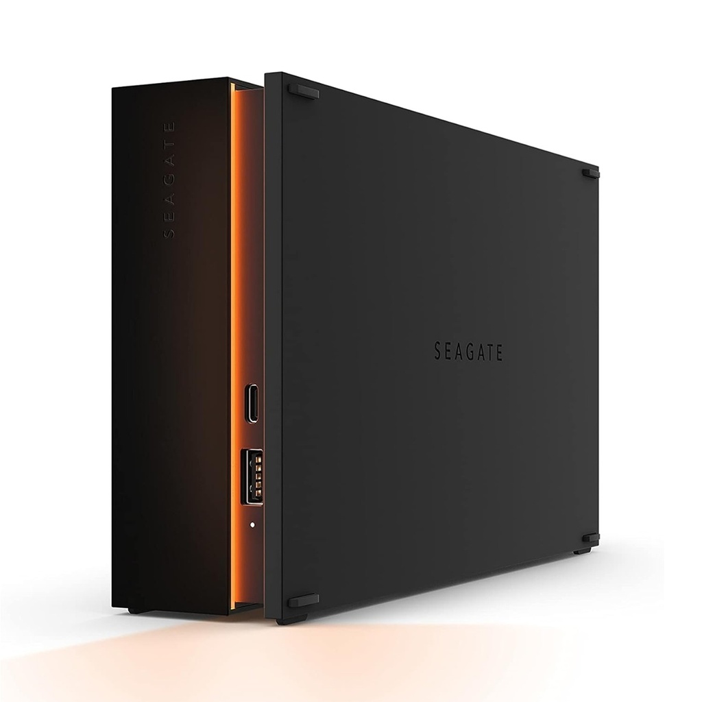 Disco Duro Externo Seagate FireCuda Gaming Hub 8TB USB A 3.0 Para Mac/PC