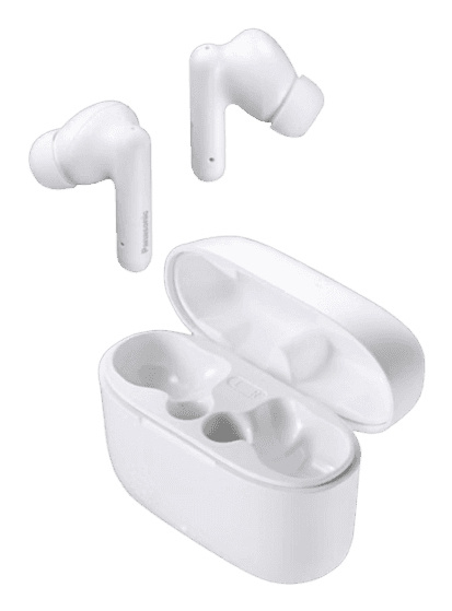 Panasonic Audífonos Intrauriculares con Micrófono B110W, Inalámbrico, Bluetooth, Blanco