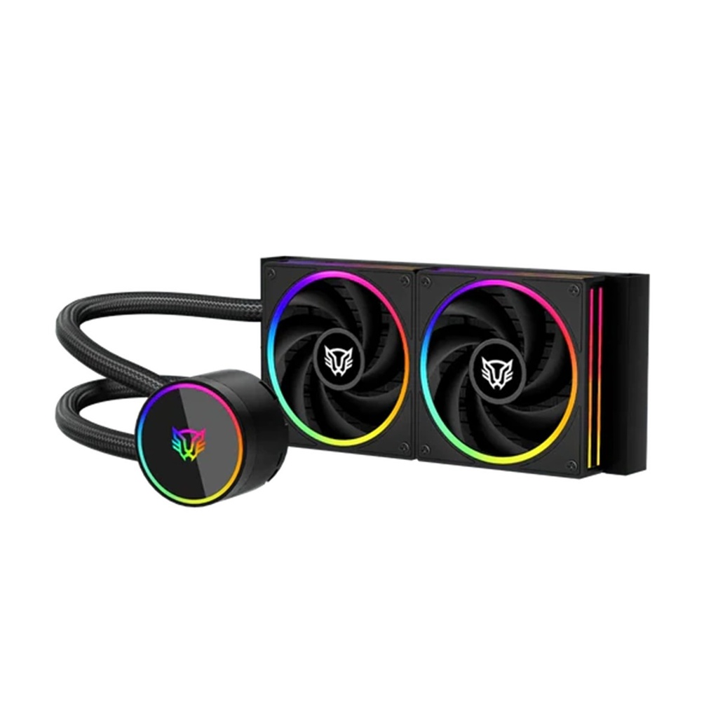 Enfriamiento Líquido Balam Rush Hydrox Pro V2 HX24 TDP 250W Compatibilidad AMD e Intel 2400 RPM