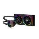 Enfriamiento Líquido Balam Rush Hydrox Pro V2 HX24 TDP 250W Compatibilidad AMD e Intel 2400 RPM
