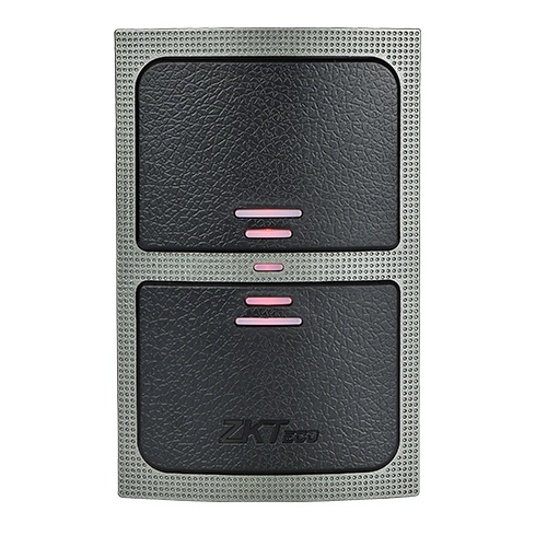 Zkteco kr500 - lector esclavo de tarjetas  id 125 khz/  ip65/  wiegand 26/ led indicador de estado