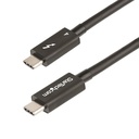 Cable de 0.5m thunderbolt 4 40gb 100w certificado intel