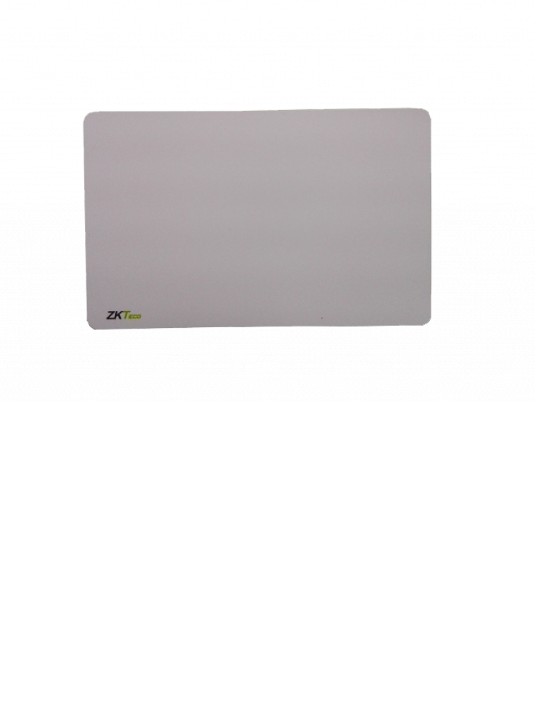 Zkteco uhf1t1 - tag de pvc uhf pasivo con encriptación /  frecuencia 915 mhz / grosor de 0.88 mm / compatible con lectoras model