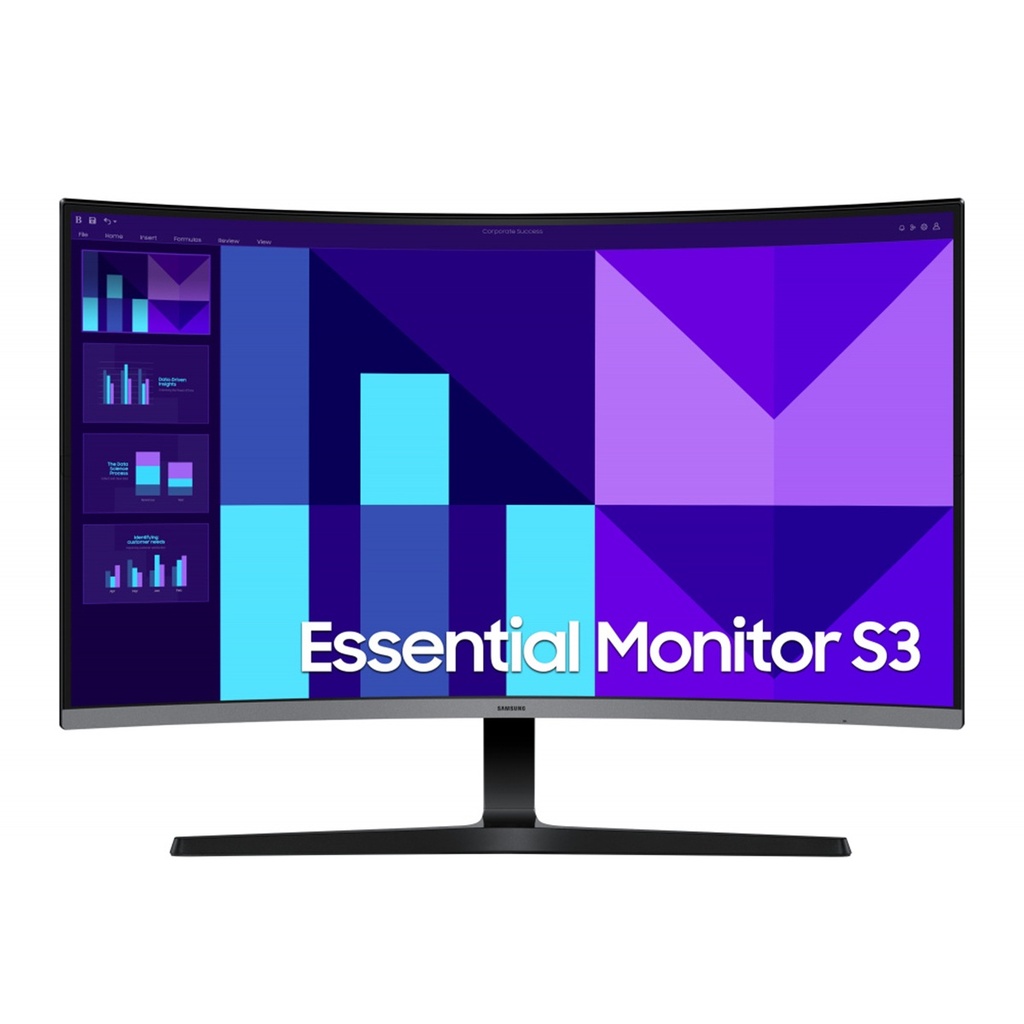 Monitor Curvo Samsung Essential S3 S39GD LED 32" Full HD 100Hz HDMI