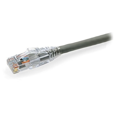 Cordones de parcheo slimline leviton cat6 5ft (1.5mts) gris 6d460-05s