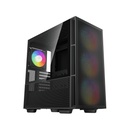 Gabinete DeepCool CH560 Midi-Tower ATX/EATX/Micro-ATX/Mini-ITX USB 3.0 Sin Fuente 4 Ventiladores Instalados