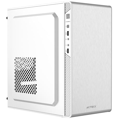Gabinete acteck mini torre performace ii gi215 fuente atx 500w ac-9400