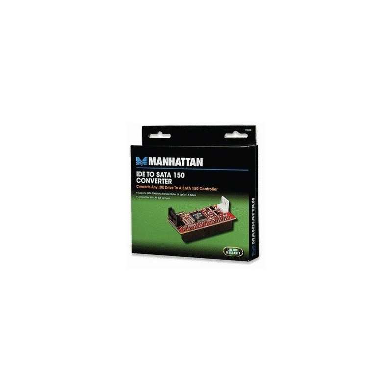 Convertidor Manhattan IDE - SATA 150 1500 Mbit/s 1 Puerto