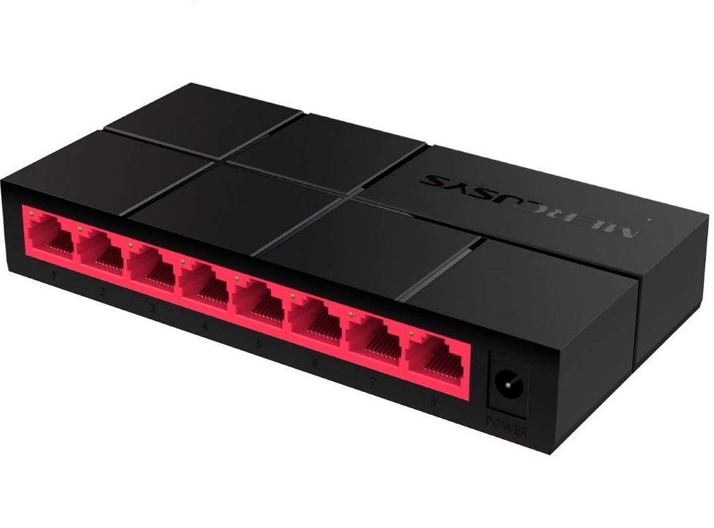 Switch Mercusys Gigabit Ethernet MS108G 8 Puertos 10/100/1000Mbps No Administrable