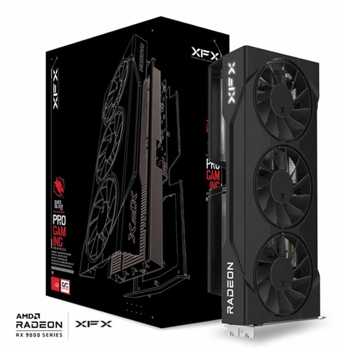 Tarjeta De Video XFX Swift RX9060XT OC 16GB GDDR6 1900MHz 2x DisplayPort HDMI