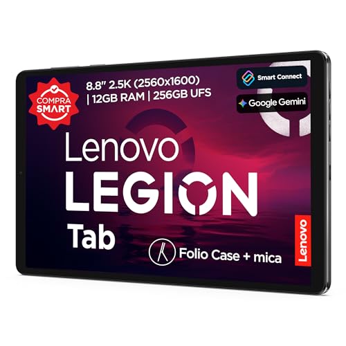 Tablet lenovo legion tab 8.8  qualcomm snapdragon 8 gen 3  12 gb de ram y 256 gb