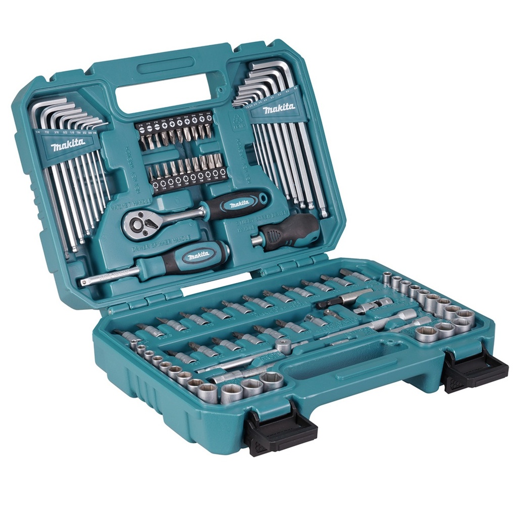 Caja de Herramientas Makita E-15752 5 Compartimentos 91 Piezas