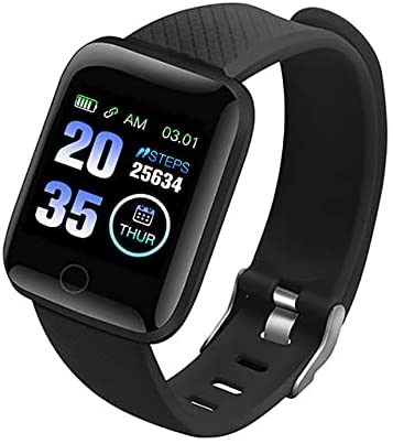Reloj Smartband Inteligente HIGHLINK Gadgets&Fun Banda Deportiva Para Notificaciones Negro