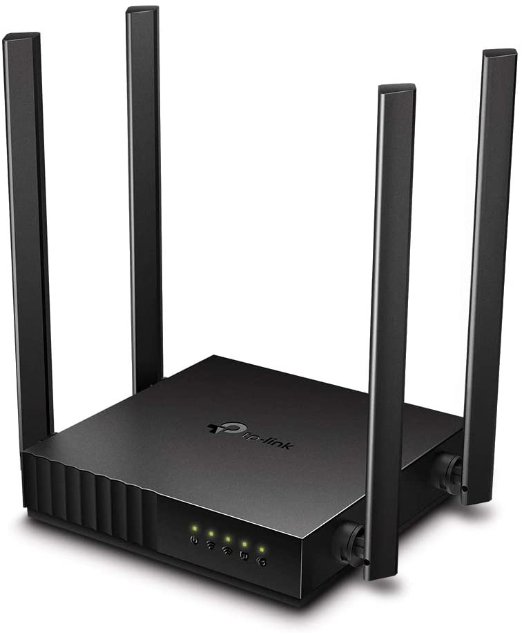 Router TP-Link Ethernet Archer C50 V6 Inalámbrico 867Mbit/s 4x RJ-45 2.4/5GHz 4 Antenas Externas