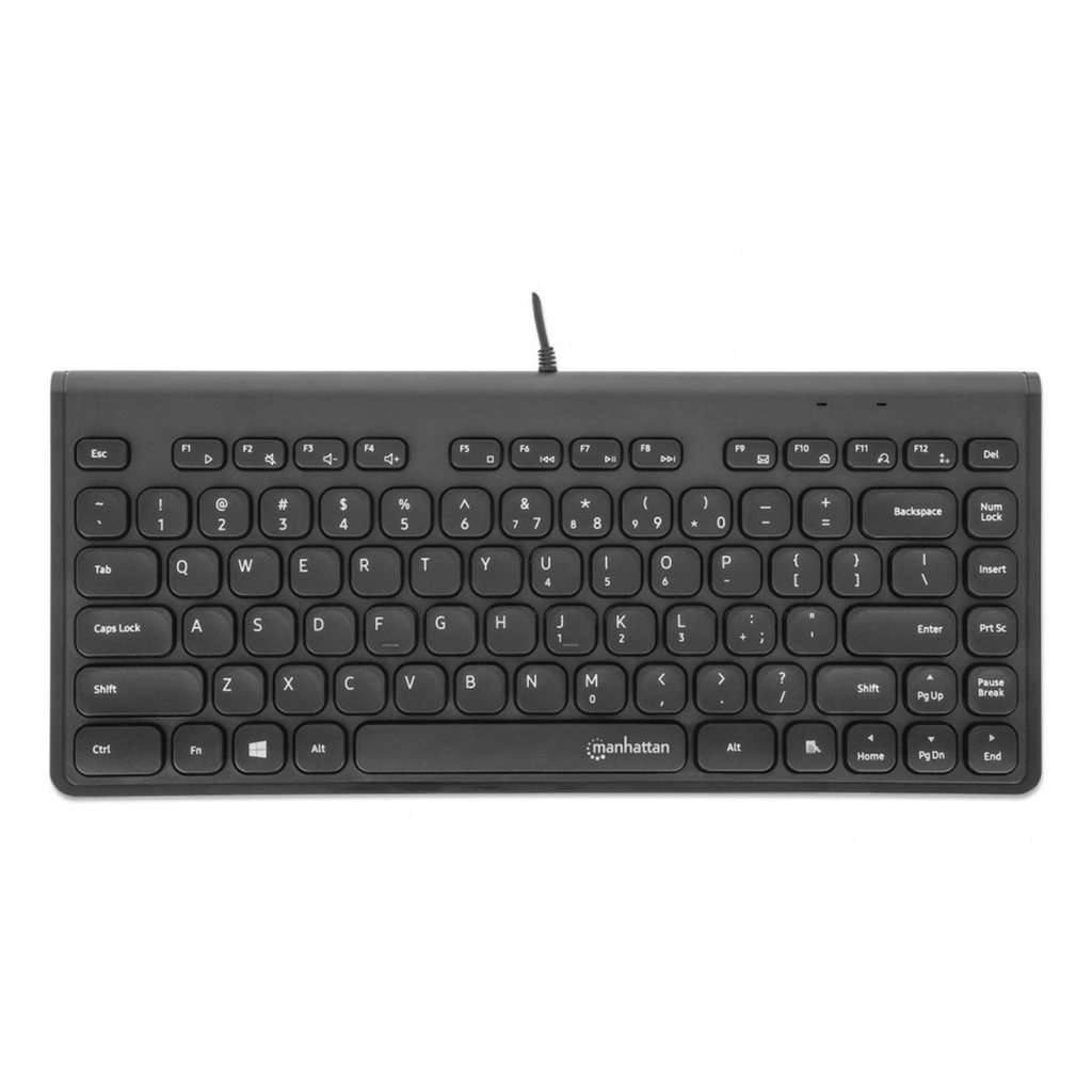 Teclado Manhattan 180702 TKL Alámbrico USB Español