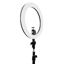 Aro de luz game factor lgr300 26 cm streaming cálido y frío ajustable usb