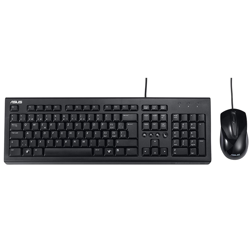 Kit de Teclado y Mouse ASUS U2000 Alámbrico USB Español