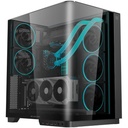 Gabinete Balam Rush Tank Expert Curve 7800 Midi-Tower ATX/Micro-ATX/ITX USB 2.0/3.0 sin Fuente 5 Ventiladores Instalados
