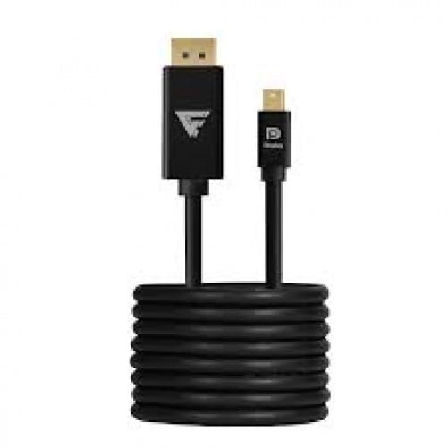 Cable game factor mini displayport a displayport mdtd400, ultra hd 4k, 21 gbps, 2m, negro