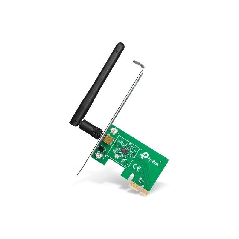 Tarjeta de red inalambrica tp-link/pcie/n150/1 ant/2dbi/tl-wn781nd