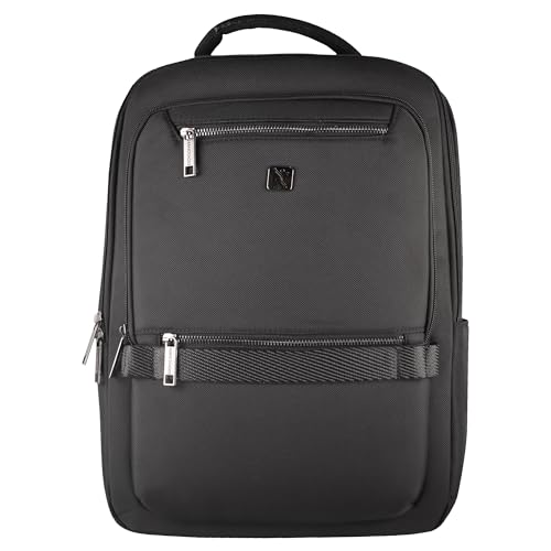 Perfect Choice Mochila Lusso de Poliéster para Laptop 17", Negro