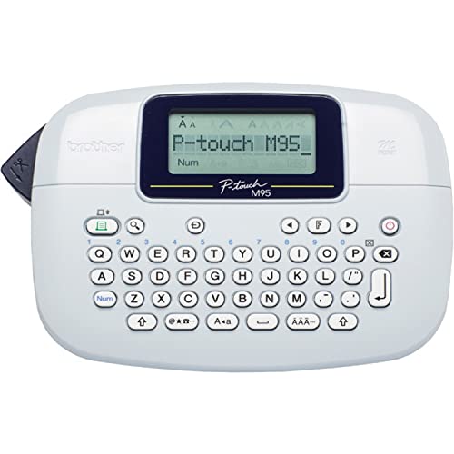 Rotulador electrónico brother p-touch pt-m95 inalámbrico térmica directa no laminado cortador manual