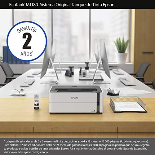Impresora de inyeccion epson ecotank m1180 wifi y ethernet