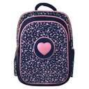 Pc-085294 mochila escolar para niños múltiples compartimentos modelo kiddo corazon | perfect choice -