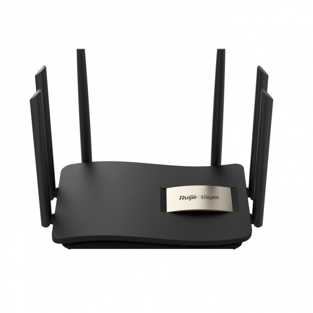 Router Ruijie Ethernet de Banda Dual RG-EW1200G PRO Inalámbrico 1300 Mbit/s 4x RJ-45 2.4/5GHz 6 Antenas Externas 6dBi