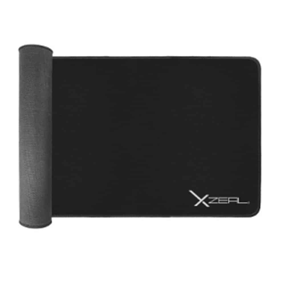 Mousepad gamer xz-830 antiderrapante y flexible 80x30cm negro