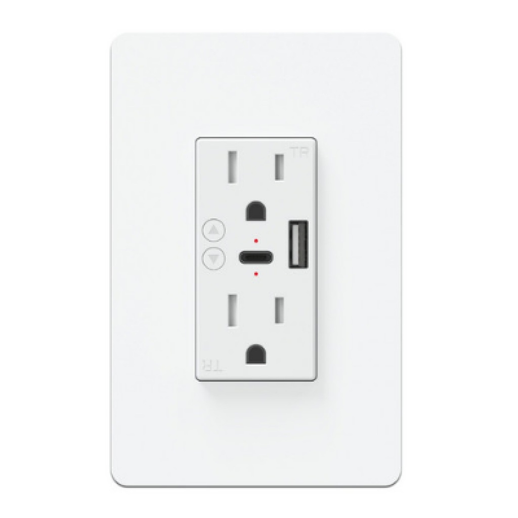 Contacto Inteligente Mirati MCP2 2 Contactos USB A USB C Android e iOS