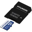 Memoria hyundai microsd 64gb modelo sdc64gu3 microsdxc uhs-1 v3.3 class 10. -