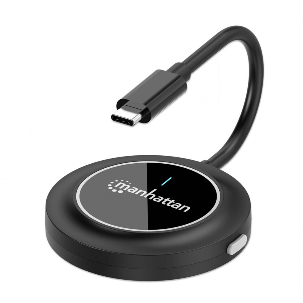 Transmisor Inalámbrico Manhattan 208437 Entrada 1x HDMI Salida Hasta 30 Metros