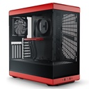 Gabinete HYTE Y40 con Ventana Midi-Tower ATX/ITX/micro-ATX USB 3.0 Sin Fuente 2 Ventiladores Instalados