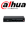 Dahua dh-pfs3006-4et-36 - switch poe de 6 puertos fast ethernet/4 puertos poe 10/100/ 2 puertos uplink 10/100/ 36 watts totales/