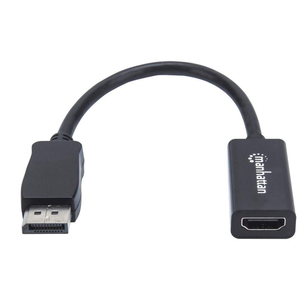 Adaptador DisplayPort Manhattan 151634 DisplayPort Hembra - HDMI Macho 