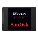 Unidad SSD SanDisk SSD Plus 500GB, 2.5" 500MB/s Escritura 545 MB/s Lectura SATA III