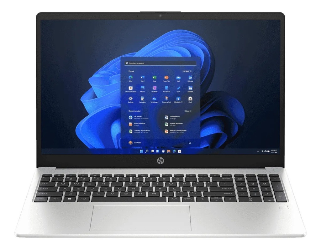  Laptop Hp 255r G10, 15.6 Fhd Ryzen 5 7535u, 8gb, 512gb Esp Gris
