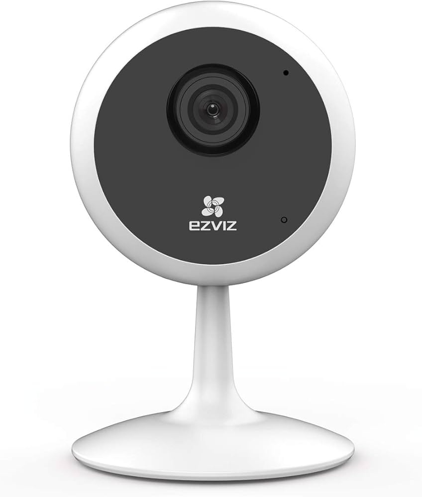 Ezviz Cámara de Seguridad IP Smart WiFi Domo IR para Interiores C1C, Inalámbrico, 1920x1080 Full HD, Día/Noche