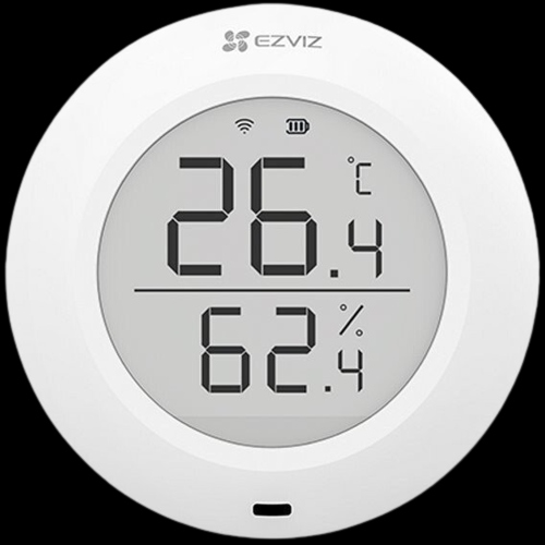 Ezviz Sensor de Humedad/Temperatura T51C, Inalámbrico, -10 - 60°C