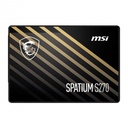 Unidad SSD MSI Spatium S270 960GB 2.5" 450MB/s Escritura 500 MB/s Lectura SATA III